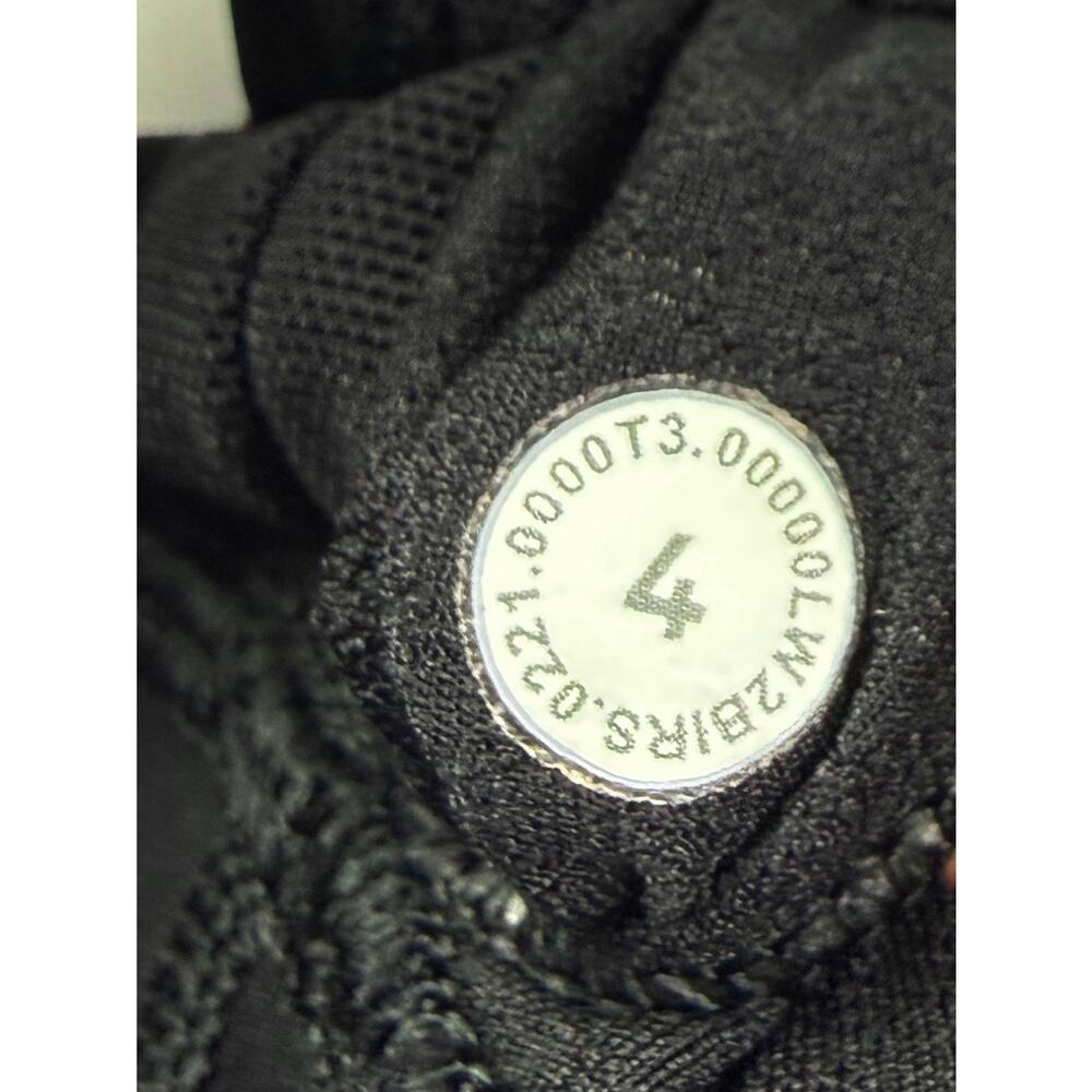 LULULEMON Free To Be Serene Bra Long Line Size 4 Black - Picture 6 of 6